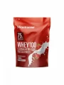 Frontrunner whey 100 strawberry and milkshake in a resealable packaging of 1000g
