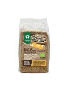 Probios organic golden linseed without gluten in a packaging of 500g