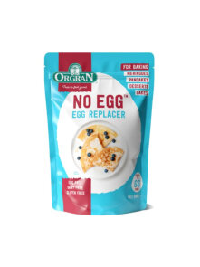 Orgran egg replacer in a packaging of 200g