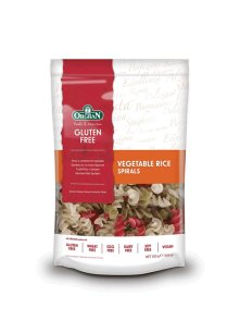 Vegetable Rice Pasta - Spirals 250g Orgran