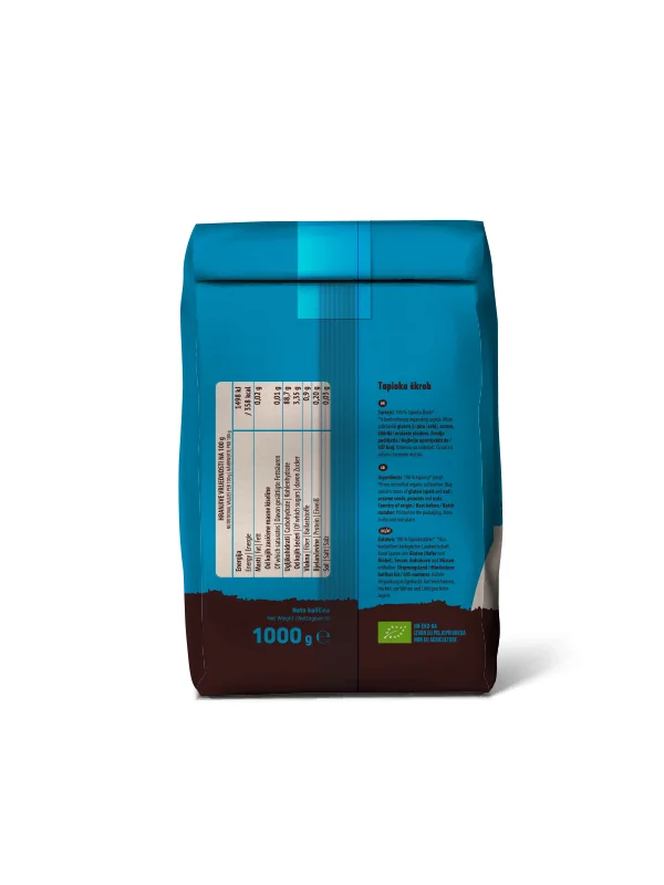 Tapioca Starch - Organic 1000g Nutrigold