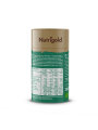 Nutrigold organic chlorella powder in cylinder shaped packaging of 250g