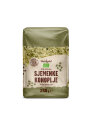 Nutrigold organic hulled hemp seeds in a packaging of 250g