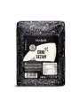 Nutrigold black sesame seeds in a transparent packaging of 500g