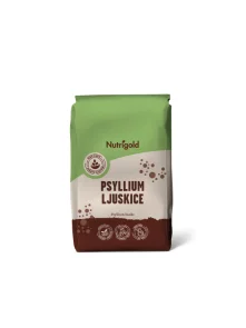Nutrigold psyllium husks in a packaging of 500g