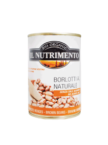 Canned Brown Beans Borlotti - Organic 400g Probios