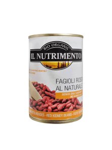 Probios organic red kidney beans in a can of 400g