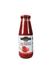 Probios organic tomato passata in a bottle of 700g