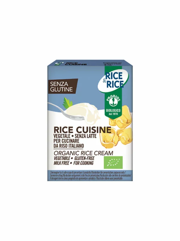 Probios rice cooking cream in a packaging of 200ml
