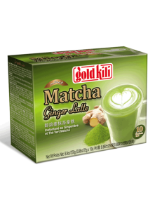 Instant Matcha Latte with Ginger 10x25g Gold Kili