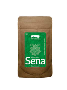 Senna natural mask and hair dye in a firm paper packaging of 100g