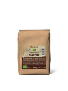 Nutrigold organic maca powder in a packaging of 500g