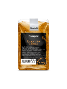 Nutrigold turmeric powder in a packaging of 1000g