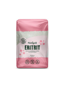 Nutrigold erythritol natural sweetener in a packaging of 1000g