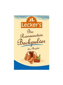 Phosphate Free Baking Powder - Organic 4x21g Lecker´s