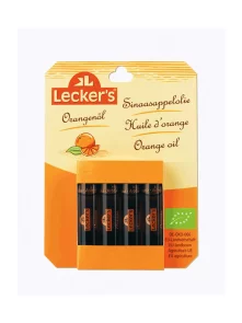 Orange Oil Cold Pressed - Organic 4x2ml Lecker´s