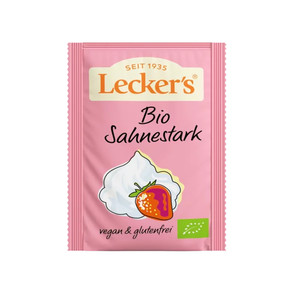 Strong Whipped Cream Powder - Organic 4x8g Lecker´s