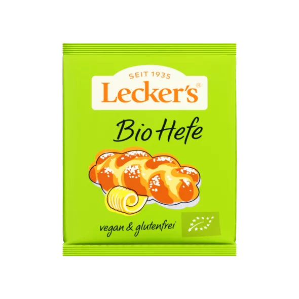 Dry Baker's Yeast - Organic 9g Lecker's