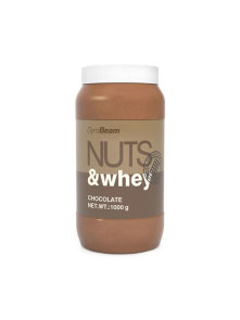 Gym Beam protein peanut butter with salted caramel in a plastic packaging of 1000g