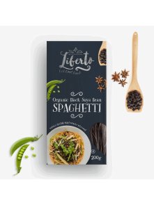 Black Soy Pasta Spaghetti - Organic 200g Liberto