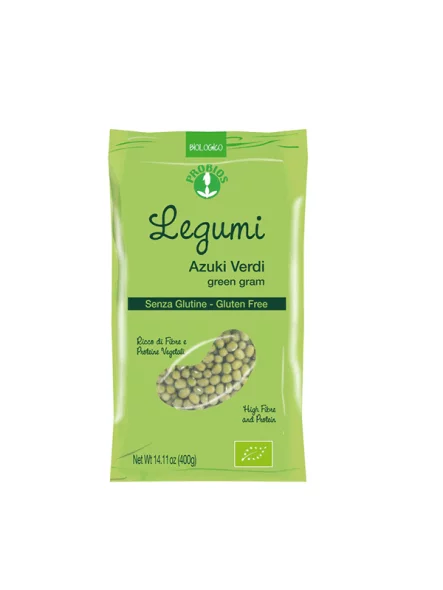 Probios green adzuki bean in a 400g packaging