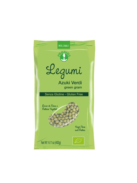 Probios green adzuki bean in a 400g packaging