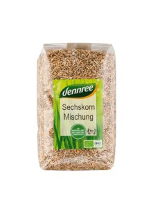 Six Grain Mixture - Organic 1kg Dennree