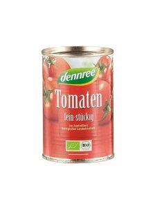 Diced Canned Tomato - Organic 400g Dennree