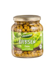 Peas in Water - Organic 350g Dennree