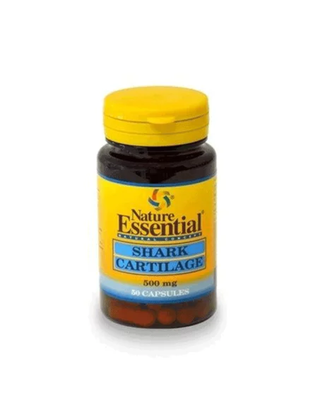 Shark Cartilage 500mg - 50 Capsules Nature Essential