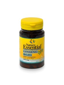 Red Ginseng 500mg - 50 Capsules Nature Essential