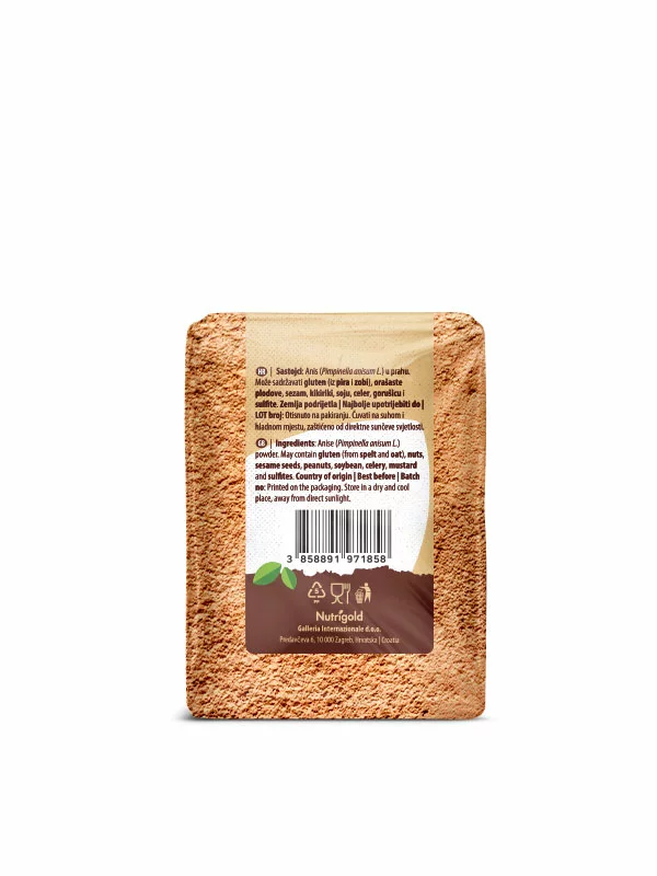 Anise Powder 200g Nutrigold