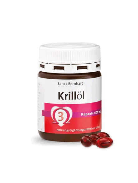 Krill Oil Capsules 500mg - 90 capsules Krauterhaus