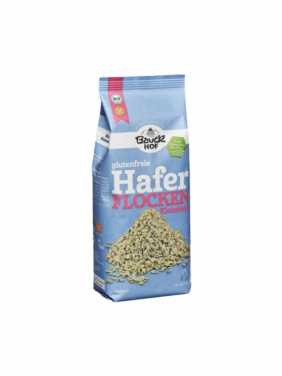 Fine Rolled Oats Gluten Free - Organic 475g  Bauck Mühle
