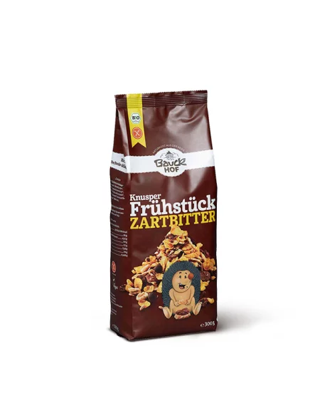Crunchy Breakfast with Dark Chocolate - Organic 300g  Bauck Mühle