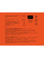Ashwagandha Powder, 200 grams, declaration