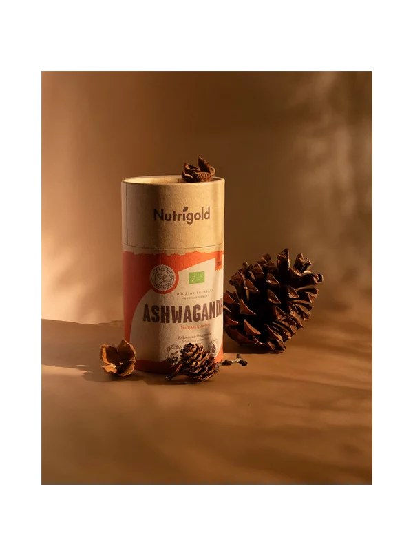 Ashwagandha Powder, 200 grams, declaration