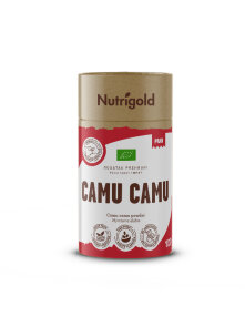 Nutrigold organic camu camu powder in a packaging of 100g