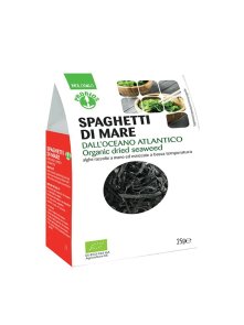 Probios organic dried seaweed spaghetti di mare in a packaging of 25g