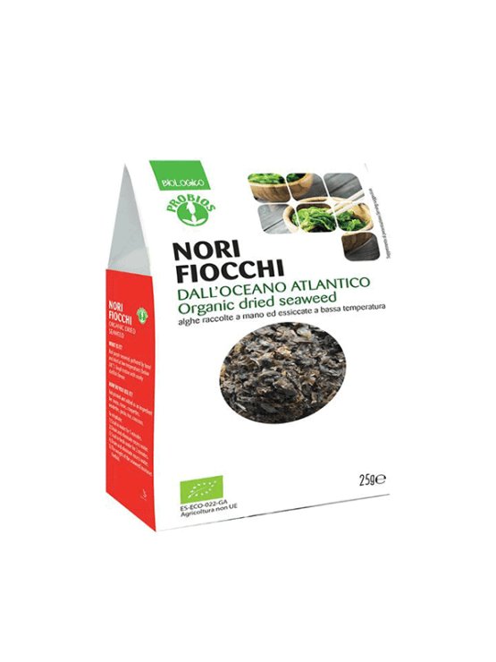 Probios organic nori seaweed in a packaging of 25g
