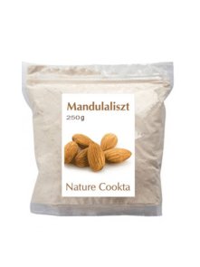 Nature Cookta almond flour in a packaging containing 250g