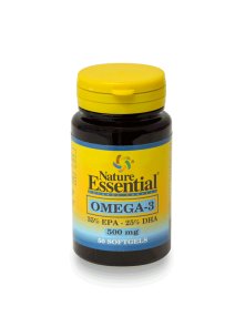 Omega 3 500mg - 50 Capsules Nature Essential