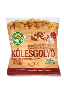 Extruded Millet Balls Barbecue - Organic 75g Biopont