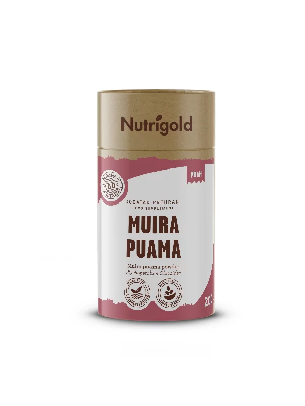 Nutrigold Muira Puama Powder in a packaging of 200g