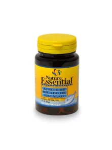 Cod Liver Oil 1000mg - Natural Source of Vitamin D - 30 Capsules Nature Essential