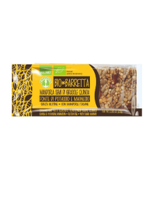 Probios organic almond, sunflower and quinoa energy bar in a 25g packaging