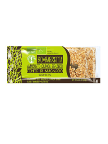 Probios organic amaranth, quinoa and ginger energy bar in a 25g packaging