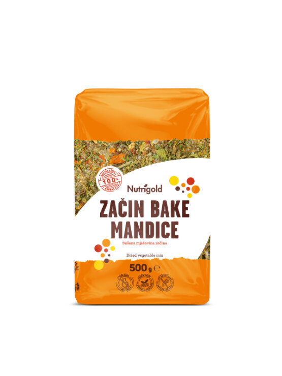 Nutrigold traditional Croatian seasoning mix in a paper packaging of 500g