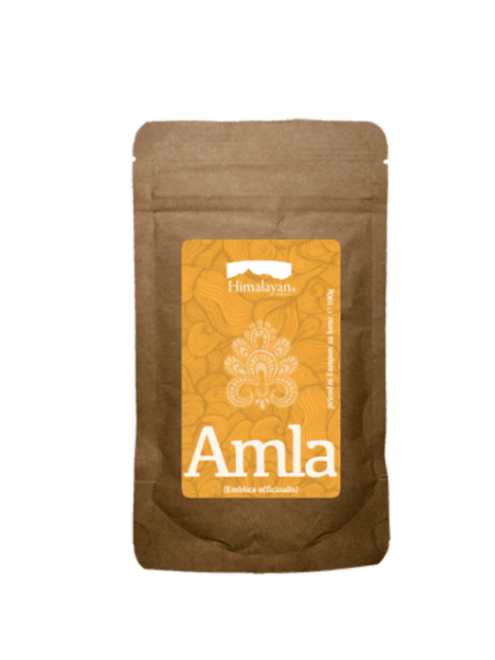 Amla natural mask and hair dye in a firm paper packaging of 100g