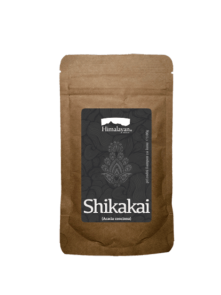 Shikakai natural hair shampoo in a firm paper packaging of 100g